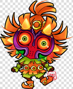 Majora  39 s Mask Legend Of Zelda Chibi  HD Png Download