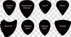 Types Of Guitar Picks   Png Download   Best Guitar Pick  Transparent Png