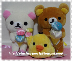 Ice Cream Rilakkuma  Korilakkuma And Chick   Teddy Bear  HD Png Download