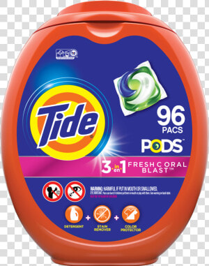 Tide Pods 96ct  HD Png Download