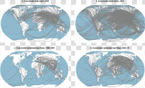 Gfdr 2018 Map   International Flows Of Loans  HD Png Download