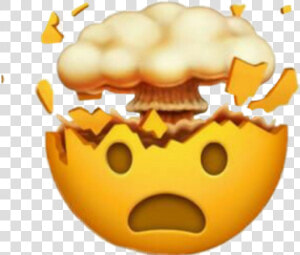  mindblown  emoji  omg  wow   Exploding Head Emoji Png  Transparent Png