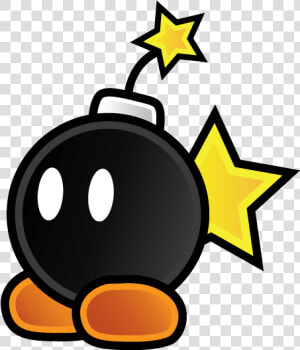 Grenades Caustic Soda Bobomb   Bomb Omb Paper Mario  HD Png Download