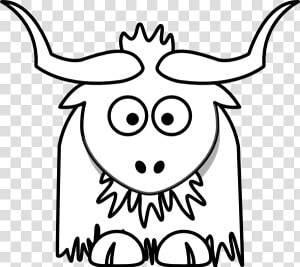 Outline Yak Clipart  HD Png Download