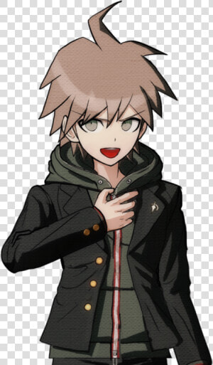 Makoto Naegi Sprites Happy  HD Png Download