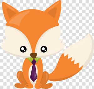 Transparent Cute Fox Clipart   Cartoon Cute Little Fox  HD Png Download