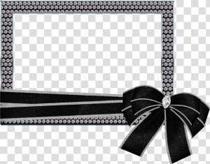 Silver Transparent Png Photo   Black And Silver Frame Png  Png Download