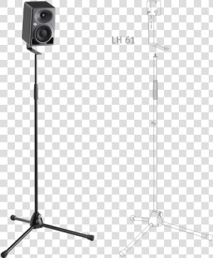 Product Detail X2 Desktop Kh 80 On A Mic Stand Neumann   Video Camera  HD Png Download