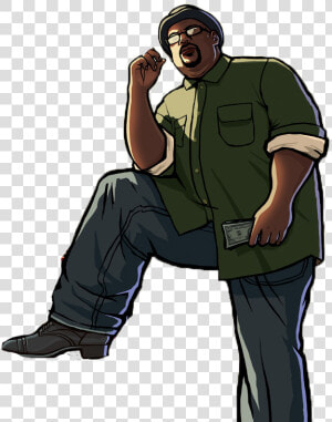 S Fanon Wiki   Gta San Andreas Big Smoke  HD Png Download