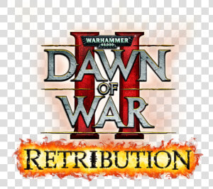 Warhammer 40 000     Warhammer 40000 Dawn Of War Ii Retribution Logo  HD Png Download