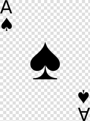 Ace Of Spades Transparent  HD Png Download