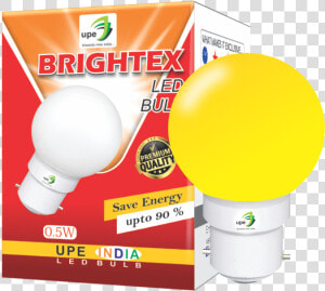 Upe Led Bulb   Compact Fluorescent Lamp  HD Png Download