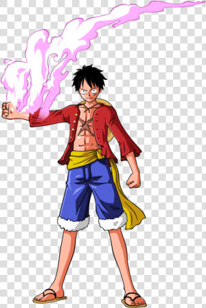 Luffy By Bardocksonic   One Piece Luffy 2 Gear  HD Png Download