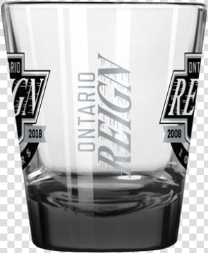 Ontario Reign 10th Anniversary Elite Shot Glass   Pint Glass  HD Png Download