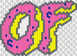 Odd Future Peyote Bead Pattern   Visual Arts  HD Png Download