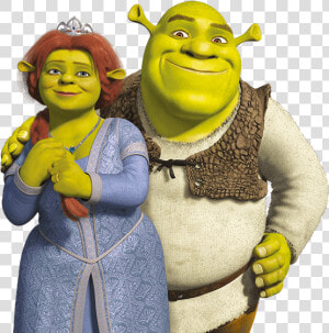 Shrek And Fiona   Princess Fiona And Shrek  HD Png Download