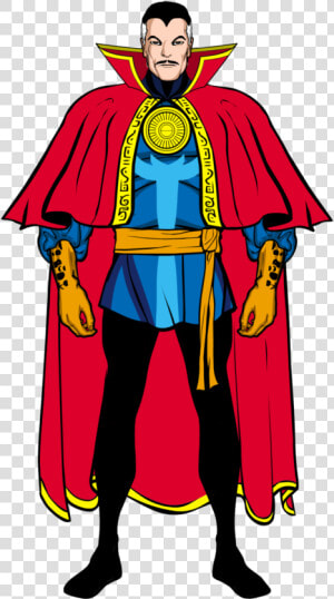 Doctor Strange Clipart Cloak   Dr Strange Full Body Comic  HD Png Download