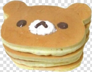  rilakkuma  bear  pancake  pancakes  delicious   Yellow Header Tumblr Aesthetic  HD Png Download