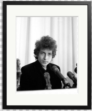 Bob Dylan Holds Court At A Press Conference On December   Picture Frame  HD Png Download