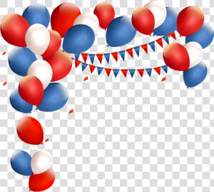 Balloons Frame Png Image Free Download Searchpng   Red And Blue Balloons Png  Transparent Png