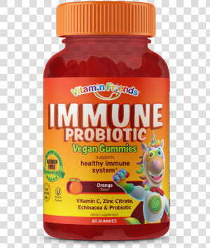 Vitamin Friends Kids Vegan Immune Gummies   Vitamin Kids Immune  HD Png Download