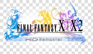 Final Fantasy X x 2 Hd Remaster Logo   Final Fantasy X Xii Logo  HD Png Download