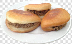 Chinese Sandwich Bun With Filling Small   Minced Sandwiches Png  Transparent Png