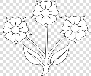 Black And White Flower Images Clipart Picture Download   Small Flower Clipart Black And White  HD Png Download