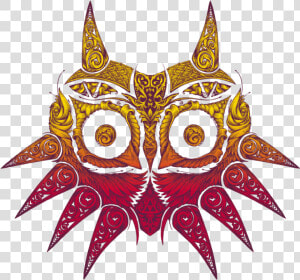 Transparent Majora Png   Pixel Art Majora  39 s Mask Minecraft  Png Download