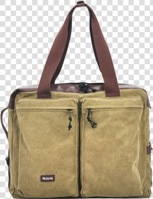 Large Capacity Canvas Travel Bag   Handbag  HD Png Download