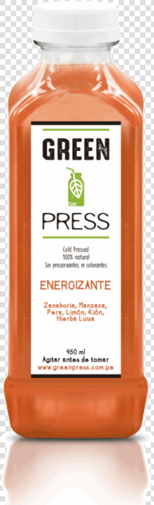 Jugo Energizante   Glass Bottle  HD Png Download