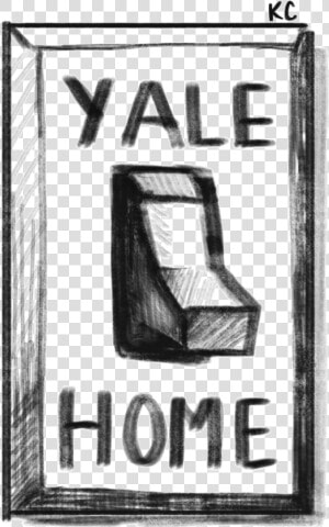 Yale Daily News   Monochrome  HD Png Download