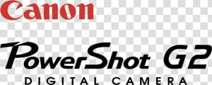 Canon Powershot G2 Logo Png Transparent  Png Download