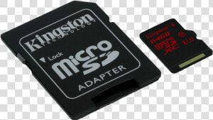 Kingston Microsd Card Clipped Rev   Micro Sd  HD Png Download