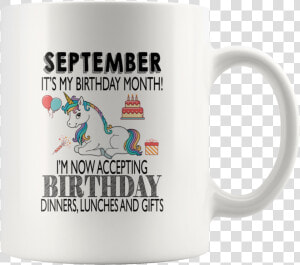 September It S My Birthday Month I M Now Accepting   Beer Stein  HD Png Download