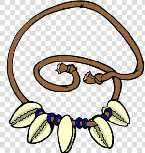 Necklace Clipart Shell Necklace   Draw Science For People People For Science  HD Png Download