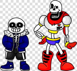 Sans And Papyrus Rigs Updated By Needlefoxx  HD Png Download