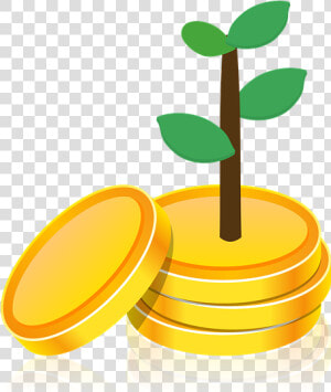 Investment  Gold  Coin  Money  Bank  Currency  Finance   Investing Transparent Vector Png  Png Download