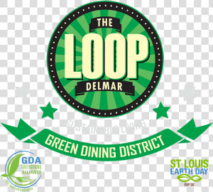 The Loop Green Dining District   Delmar Loop  HD Png Download