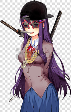 Doki Doki Png   Doki Doki Literature Club Yuri  Transparent Png