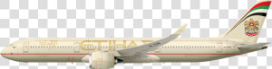 A350xwb 941 Etihad Airways   A350 Xwb Side View  HD Png Download