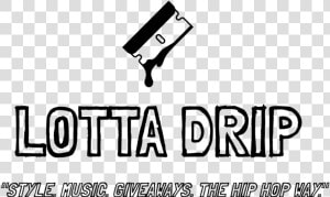 Lotta Drip Logo Black  HD Png Download