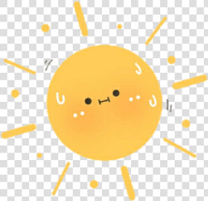 Sun Clipart Kawaii   Transparent Background Kawaii Sun  HD Png Download