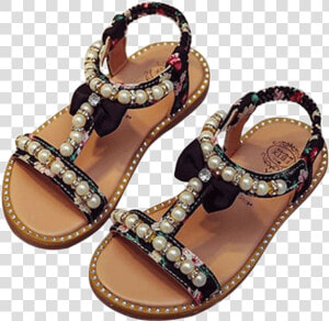 Aaliyah Beaded Sandal   Sandal  HD Png Download