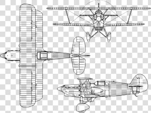 Biplane Birds Eye View  HD Png Download