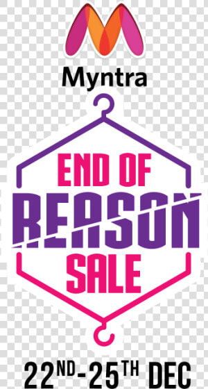 Myntra End Of Reason Sale  HD Png Download