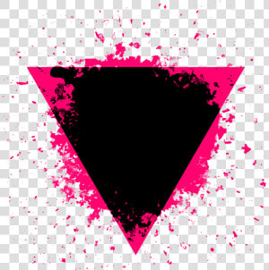  black  splash  paint  splatter  drops  triangleart   Triangle  HD Png Download