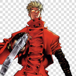 Transparent Png Trigun Vash The Stampede   Vash Trigun Art  Png Download