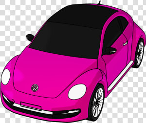 Vw Volkswagen Perspective View Cartoon Png   Volkswagen Beetle Cartoon Png  Transparent Png