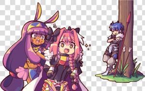 Nitocris And Cu Chulainn  HD Png Download